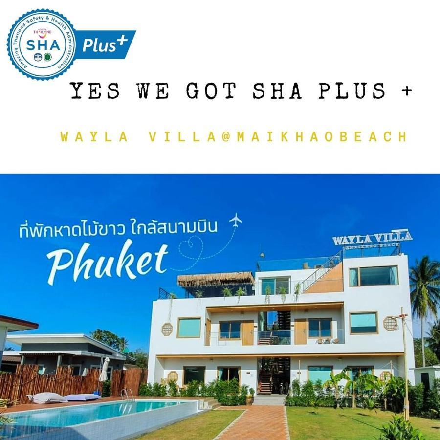 Wayla Villa@Maikhaobeach Mai Khao Exterior foto